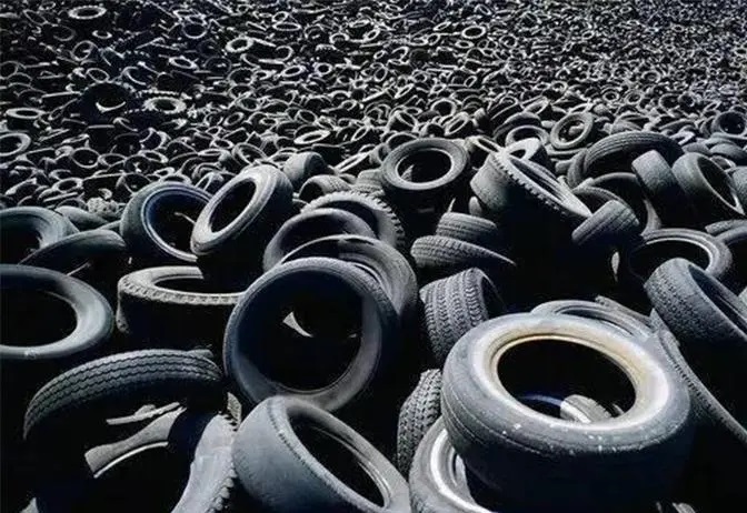 中國廢舊輪胎每年2000萬噸，黑色污染成全球難題，中國如何處理？